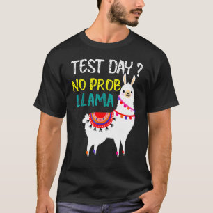 Test Day No Prob Llama Llama Teacher Testing Day F T-Shirt