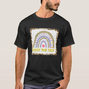 Test Day Rock The Test Do Not Stress Leopard T-Shirt