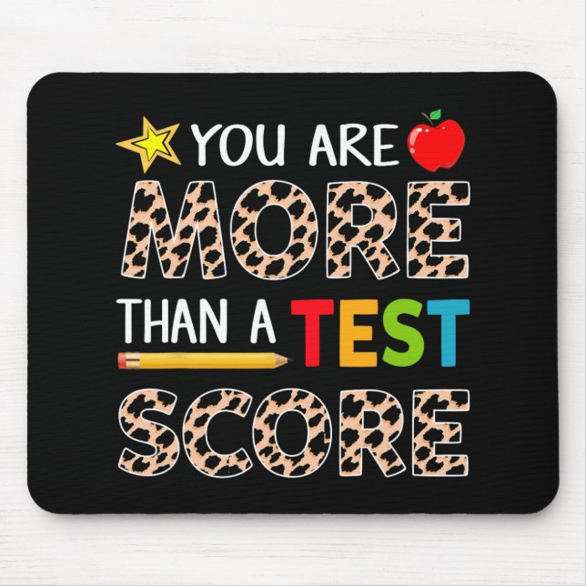 Test Day Shirt  Mouse Mat (Front)