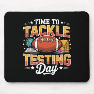 Test Day State Football Tackle Testing Day Sports Mouse Mat