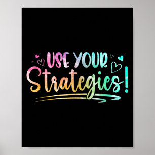 Test Day State Testing Exam Teacher Student Motiva Poster