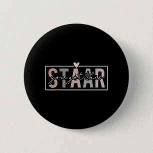 Test Day Teacher Exam Leopard Testing Day You Got 6 Cm Round Badge