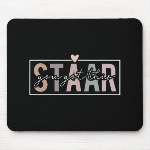 Test Day Teacher Exam Leopard Testing Day You Got Mouse Mat