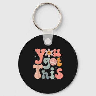 Test Day Teacher Shirt Motivational Testing Day St Key Ring