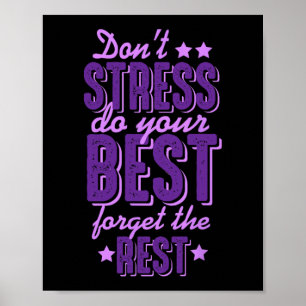 Test Day Testing Shirts For Women Teachers Poster