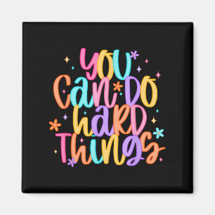 Test Day You Can Do Hard Things Teacher Testing Da Magnet