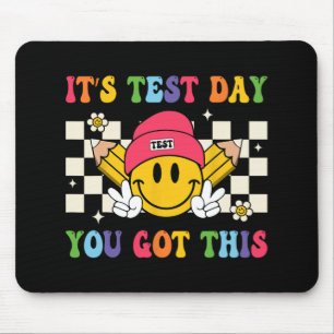 Test Day You Got This Teacher Student Test Day  Mouse Mat