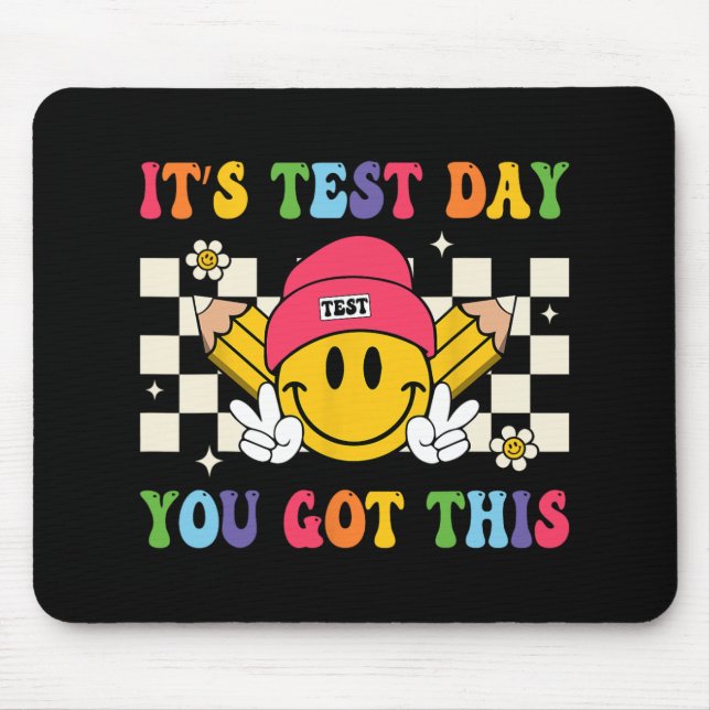 Test Day You Got This Teacher Student Test Day  Mouse Mat (Front)