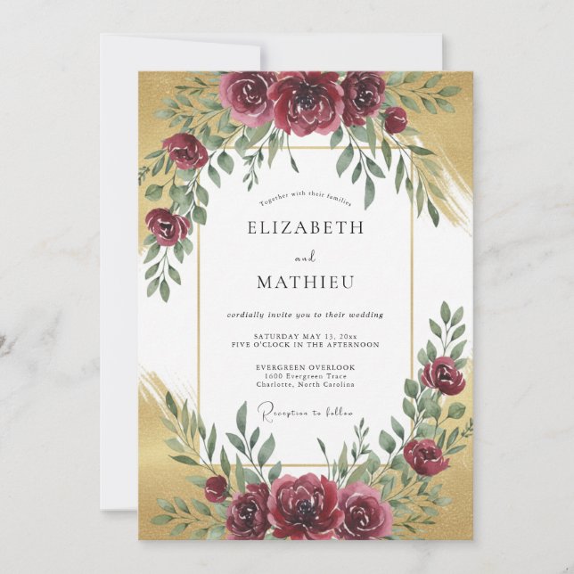 test invitation (Front)