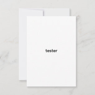 test invitation