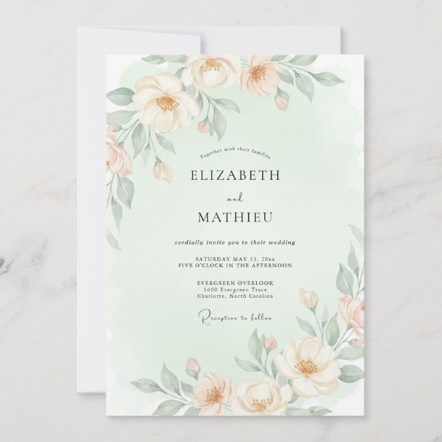 test invitation (Front)