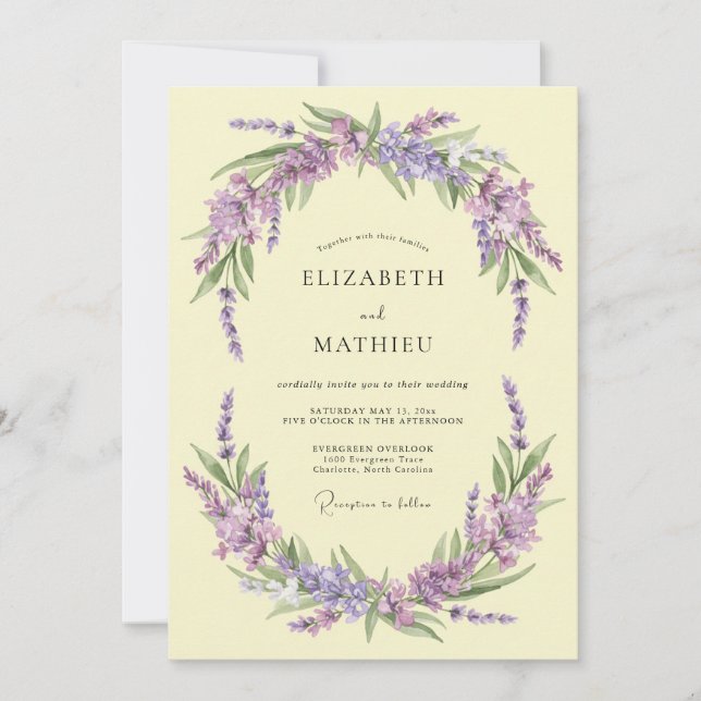 test invitation (Front)