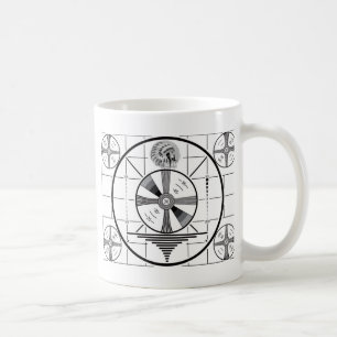 test pattern coffee mug