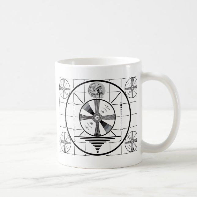 test pattern coffee mug (Right)