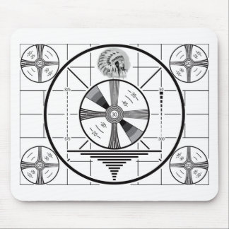 test pattern mouse mat