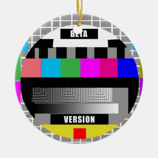 Test Pattern Ornament