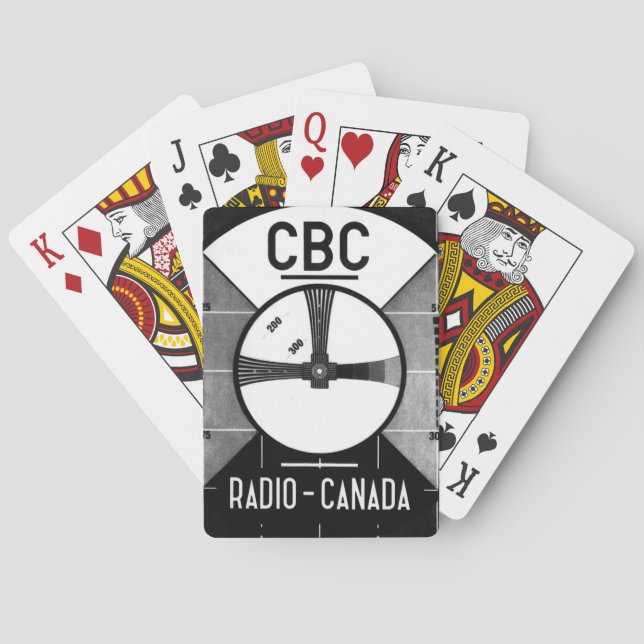 Test Pattern Playing Cards (Back)