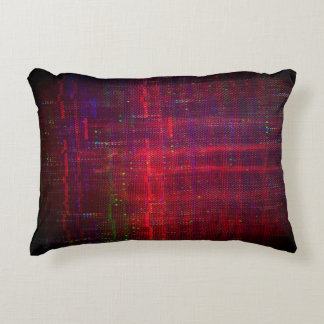 Test screen glitch abstract decorative cushion