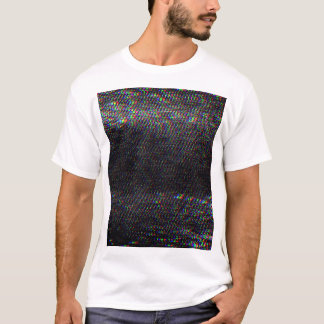 Test Screen Glitch Texture Background T-Shirt