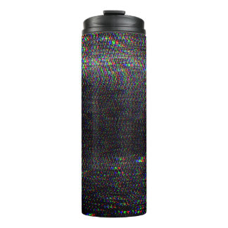 Test Screen Glitch Texture Background Thermal Tumbler