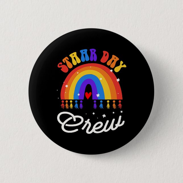 Test Staar Day Mode On Teacher Testing Ideas Schoo 6 Cm Round Badge (Front)
