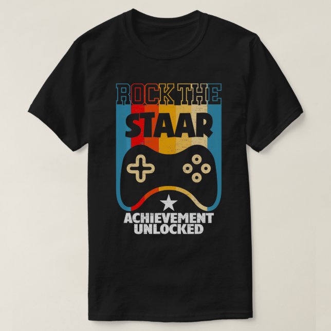 Test STAAR Day Squad Game Lovers Testing Day Boy G T-Shirt (Design Front)