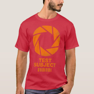 Test Subject Orange  T-Shirt