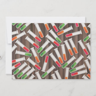 Test Tube Invitation