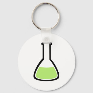 Test tube key ring
