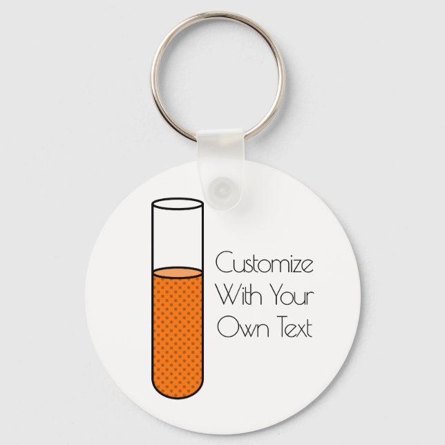 Test Tube Key Ring (Front)