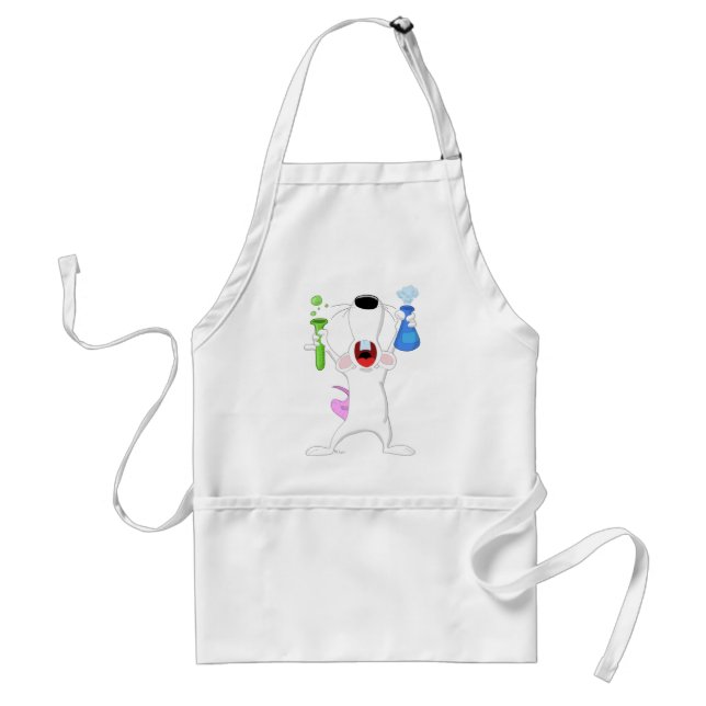 Test Tube Lab Rat Apron (Front)