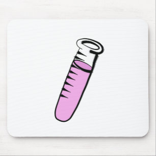 Test tube mouse mat