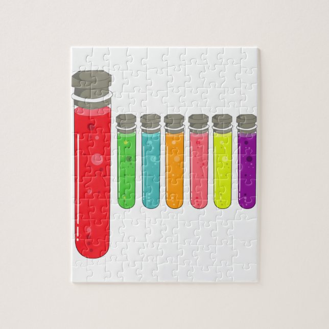 test tubes jigsaw puzzle (Vertical)