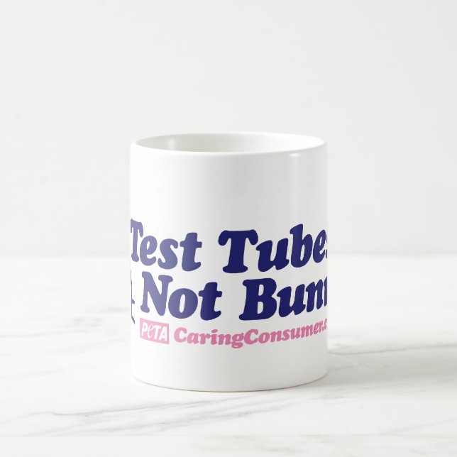 Test Tubes, Not Bunnies Mug (Center)