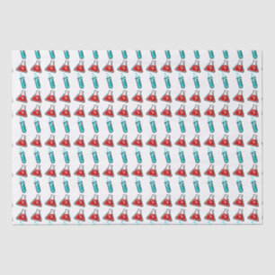 Test Tubes Tissue Paper