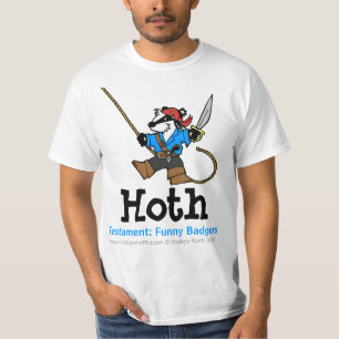 TESTAMENT: FUNNY BADGERS (TM) Hoth Tee