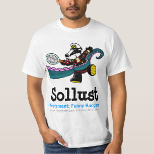 TESTAMENT: FUNNY BADGERS (TM) Sollust Tee