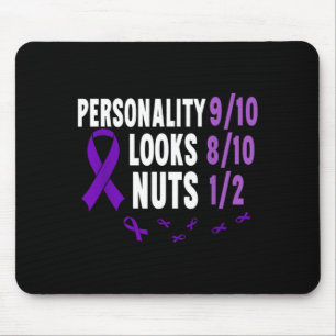 Testicular Cancer Awareness Testicle Removal Mouse Mat