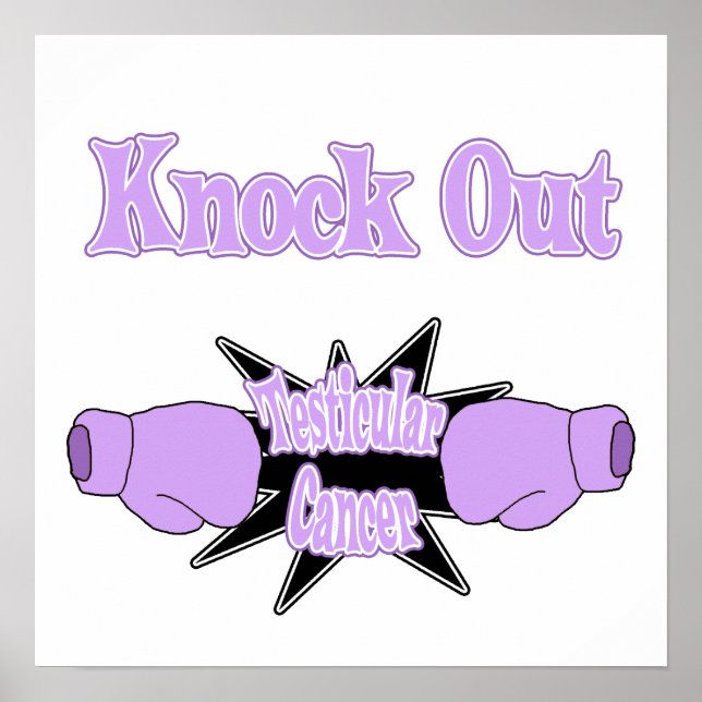 Testicular Cancer Poster (Front)