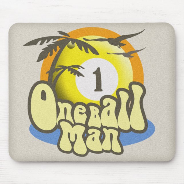 Testicular Cancer Survivor Humour Mouse Mat (Front)