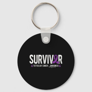 Testicular Cancer Survivor Testicular Cancer Key Ring