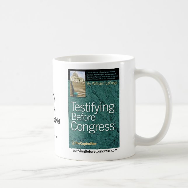Testifying Before Congress mug (Right)