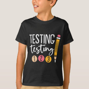 Testing 123 Cute Test Day 3 T-Shirt