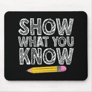 Testing Day Art For Men Women Teacher Testing Test Mouse Mat