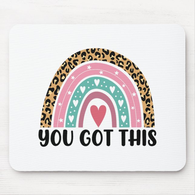 Testing Day Test Day For Teacher You Got This  Mouse Mat (Front)