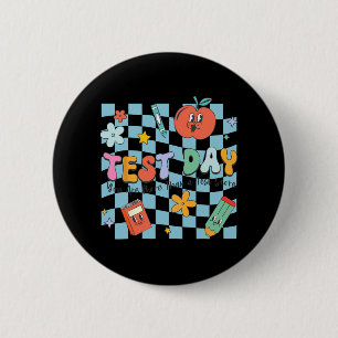 Testing Day You Are More Than A Test Score Teacher 6 Cm Round Badge