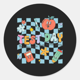 Testing Day You Are More Than A Test Score Teacher Classic Round Sticker