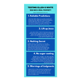 Testing Ellen G. White Rack Card