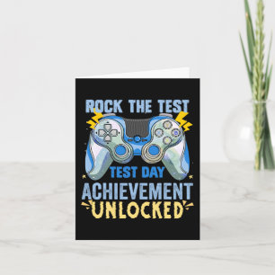 Testing Staar Test Exam Gamer Rock The Test May 20 Card