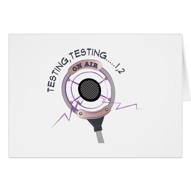 Testing Testing (Front Horizontal)